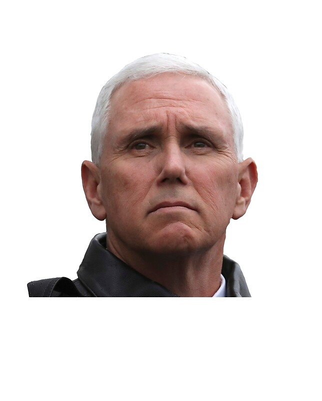 &ldquo;Mike Pence 2&rdquo; Art Prints by finlaysonart | Redbubble