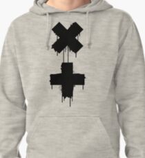 Sudadera con capucha garrix blanco negro