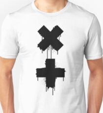 Camiseta ajustada garrix blanco negro