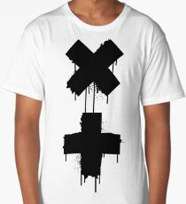 black white garrix Long T-Shirt