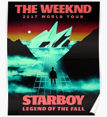 Starboy World Tour 2017 Poster