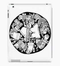 Meso Ring - black & white iPad Case/Skin
