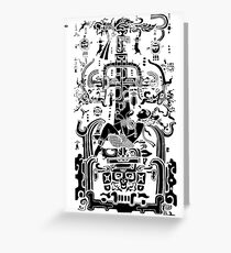 Meso Astronaut Greeting Card