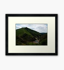 Thorpe Cloud Framed Print