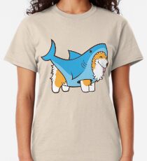 Corgi In a Shark Suit Classic T-Shirt