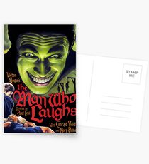 The Man Who Laughs vintage movie poster Postcards