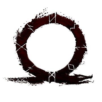 Gold God Of War Ragnarok HD Logo 