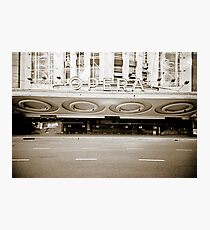 Opera Lomo Argentina Photographic Print