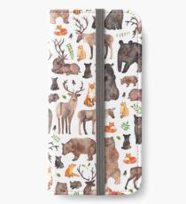 Vinilo o funda para iPhone Animales del bosque