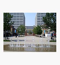 Market Square Knoxville Tennessee (color) Photographic Print