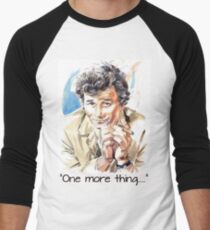"One more thing....." Men's Baseball ¾ T-Shirt