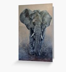 African Elephant Greeting Card