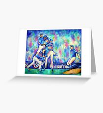 Go Cubs gehen Grußkarte