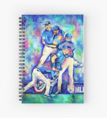 Go Cubs gehen Spiralblock
