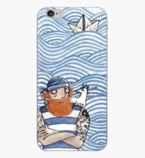 Seemann mit Seehund - Seaman With Seadog iPhone-Hülle & Cover