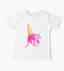 Kangaroo Ice Cream - By Merrin Dorothy Baby Tee