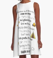 Climbing on trees A-Line Dress