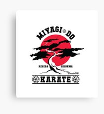 Karate Kid - Mr Miyagi Do Red Variant Canvas Print