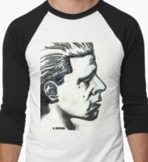 Profile of Man Men's Baseball ¾ T-Shirt
