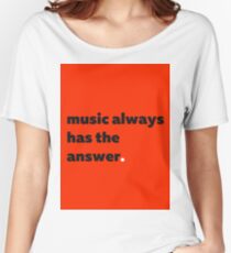 music Women's Relaxed Fit T-Shirt