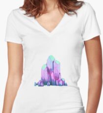 Imagine Dragons-Thunder Women's Fitted V-Neck T-Shirt