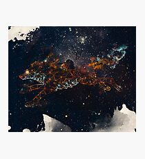 Celestial Wolf Photographic Print