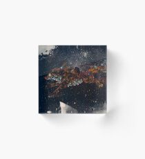 Celestial Wolf Acrylic Block