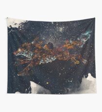 Himmlischer Wolf Wandbehang
