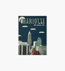CHARLOTTE "QUEEN CITY" POSTER DESIGN Art Board