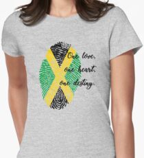 One love Women's Fitted T-Shirt