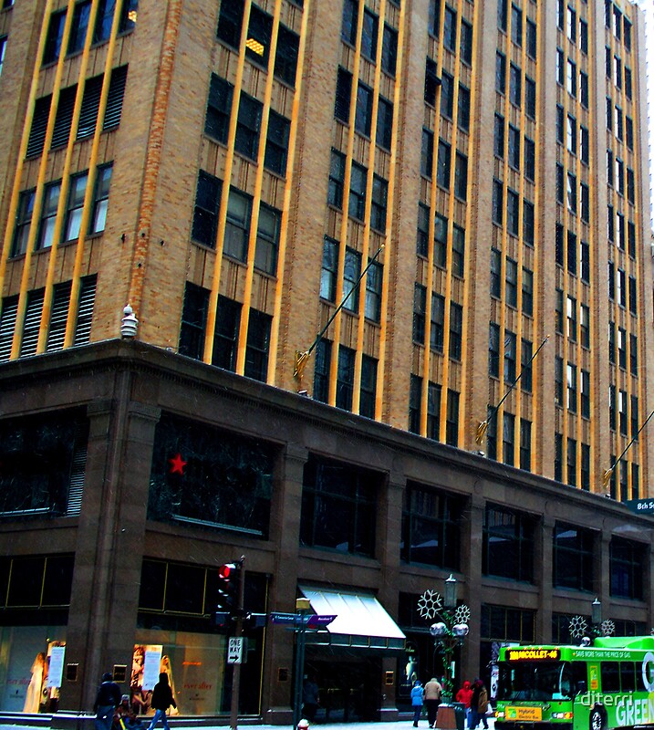 "Macy's downtown Minneapolis" by djterri Redbubble
