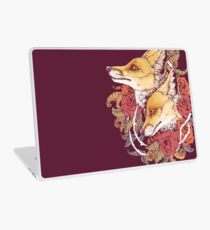 Red Fox Bloom Laptop Skin