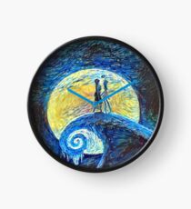 Jack and Sally's Starry Night Clock