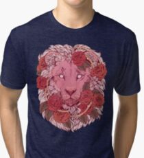Lion of Roses Tri-blend T-Shirt