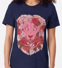 Lion of Roses Tri-blend T-Shirt