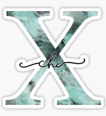 marble watercolor - chi Sticker