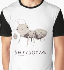 ant-isocial Graphic T-Shirt