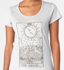Das Mond Tarot Frauen Premium T-Shirts