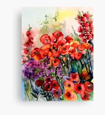 Field of Poppies Canvas Print