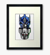 Megaprime small logo Framed Print