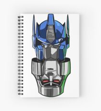 Megaprime small logo Spiral Notebook