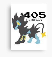 LUXRAY POKEMON Canvas Print