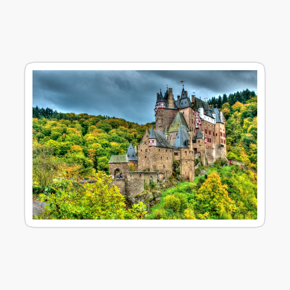 Burg Eltz, Rhineland-Palatinate, Germany Sticker