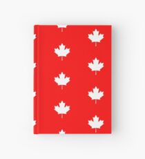 Canadian Flag - National Flag of Canada - Maple Leaf T-Shirt Sticker Hardcover Journal