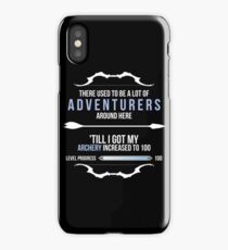 There used to be a lot of adventurers here... iPhone Case
