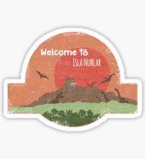Welcome to Isla Nublar Sticker