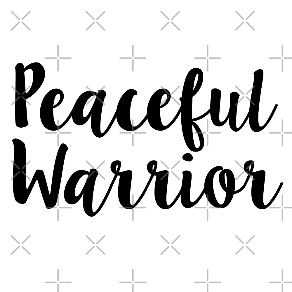 peaceful-warrior-by-madedesigns-redbubble