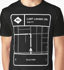 Fluorescent Adolescent - Last Laugh Lane Directions Graphic T-Shirt