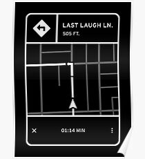 Fluorescent Adolescent - Letzte Laugh Lane Wegbeschreibung Poster