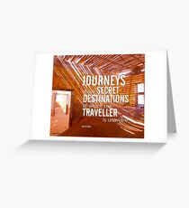 Secret Destinations Greeting Card
